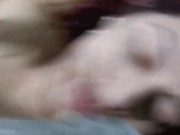 Chupándole el pene a mi vecino y mi dildo 13/16