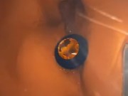 Butt Plug Pussy Play 10/16