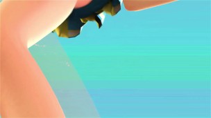 Wild Animated Threesome With Two Hot Girls