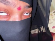 Big Ass Moroccan Hot Muslim 20 year Old Single Girl is So hot on bed now she want fuck from stranger 13/16