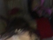 LLEGAMOS DEL PERREO DIRECTOS A COGER EN  LA SALA DE SU CASA... MIENTRAS TODOS DUERMEN 16/16