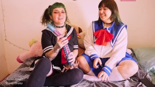 Competencia de garganta profunda! Juana Stoner vs Reyna Tirana, Quien ganará?