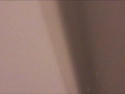 Pissing all over my bedroom carpet and wall, while fingering my Pee Hole and almost caught 5/16