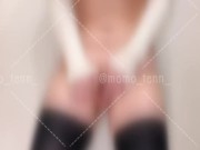 【痙攣アクメ】我慢して...我慢ッ....ッッ!!! 痙攣しながら潮吹き/ 옆방 사람에게 들키지 않으려고 허리를 벌벌 떨며 머리가 새하얘진 상태로자위 - Screenshot 1 of 16 - HD