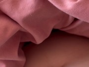 Orgasm, play, cleanup, boob reveal 4/16