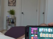 All Natural BIG TITTY BLONDE wants fucked before seeing her bf - Angie Faith 1/16