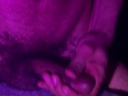 Artist cums on pedestal 13/16