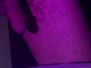 Artist cums on pedestal 16/16