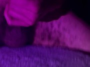 Artist cums on pedestal 2/16