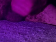 Artist cums on pedestal 7/16