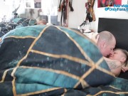 Bedroom fuck - handjob and doggy, multiple camera angle. Cumshot on OnlyFans 4/16