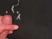 Shooting My Sperm on Slayer shirt! 14/16