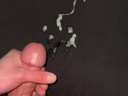 Shooting My Sperm on Slayer shirt! 16/16