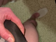 Shooting My Sperm on Slayer shirt! 4/16