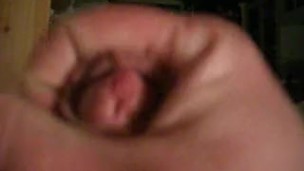 Masturbe (45) with one testicle