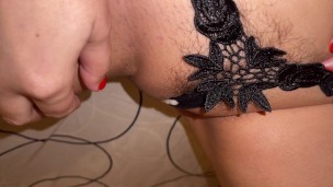 Masturbating with these panties turned out to be a pleasure