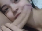 Esposa submissa Debora Prado faz boquete todo dia a noite antes de ir pra cama 14/16