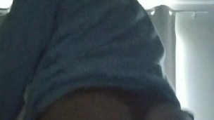 Voluptuous Beauty blue coat round booty