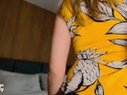 Panties aside, cock inside. Married neighbor craves dick when hubby's away - Mysterious Kathy 1/16