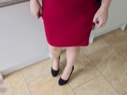 Creampie hairy milf stepmom after her disappointing date 2/16