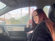 Italian Long Hair Big Boobs Artemisia Love 420 Smoke Sesh in the car OF @ ArtemisiaLove101 2/16