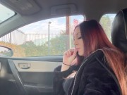 Italian Long Hair Big Boobs Artemisia Love 420 Smoke Sesh in the car OF @ ArtemisiaLove101 4/16