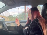 Italian Long Hair Big Boobs Artemisia Love 420 Smoke Sesh in the car OF @ ArtemisiaLove101 9/16