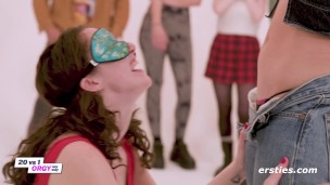 Ersties - 20 vs 1 - Orgy My Way 2 (Part 1 of 4)