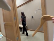 Public sex at THE MALL with an only fans girl 1/16