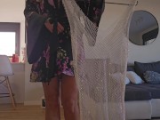 TRYONHAUL FISHNET TRANSPARENT DRESS 3/16