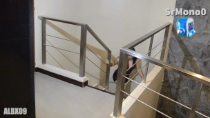 Lo descubro espiandome en la ducha y le saco la leche | CUMFACE