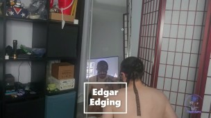 Behind The Naked Dance Straight Edge Mirror Booty Hips Dangling Close Up Cock Twink