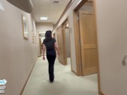 Teen wanted to try something new and fucks a STRANGER in the mall dressing room 2/16