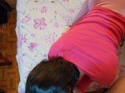 Hermanastra adicta al follar anal cuando esta sola en casa 2/16