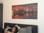 I have sex with my hot girlfriend until I have orgasm. 10/16