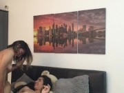 I have sex with my hot girlfriend until I have orgasm.