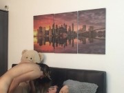 I have sex with my hot girlfriend until I have orgasm. 12/16