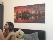 I have sex with my hot girlfriend until I have orgasm. 7/16