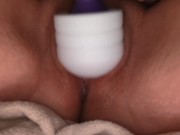 Lonely MILF practices getting her pussy wet whilst he's at work! 4/16