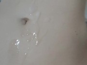 cumed on me and on the wall 3/16