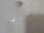 cumed on me and on the wall 4/16