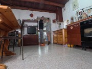 Ho lavato l'idraulico di squirt e lui mi ha sfondato la figa (cuckcold,roleplay) 5/16