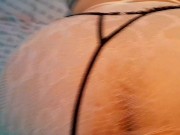 MI ESPOSA SEXI Y CULONA ME ESPERA EN BODYSTOCKING BLANCO (parte2)