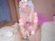 イき地獄♡「空っぽになるまでご奉仕してあげますからね♡」ローションガーゼで快楽絶頂♡イっても中出しご奉仕プレイ♡ - Screenshot 7 of 16 - メイド