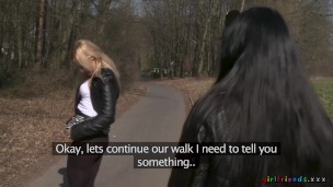 Perfect body blonde and her huge natural tits fuck buddy - Girlfriends.XXX