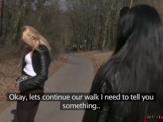 Perfect body blonde and her huge natural tits fuck buddy – Girlfriends.XXX