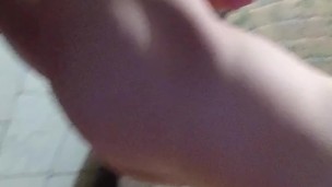 Horny femboy in the basement