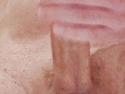 Messy cumshot using fleshlight