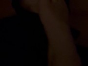 Girlfriend has footslave lick her feet clean after the gym 9/16