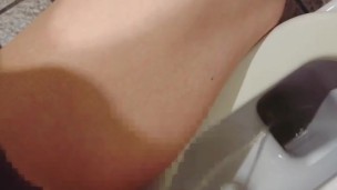 トイレでおしっこ♥️